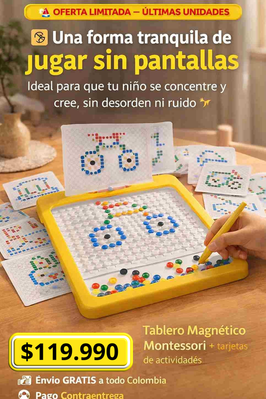 Tablero De Dibujo Magnético