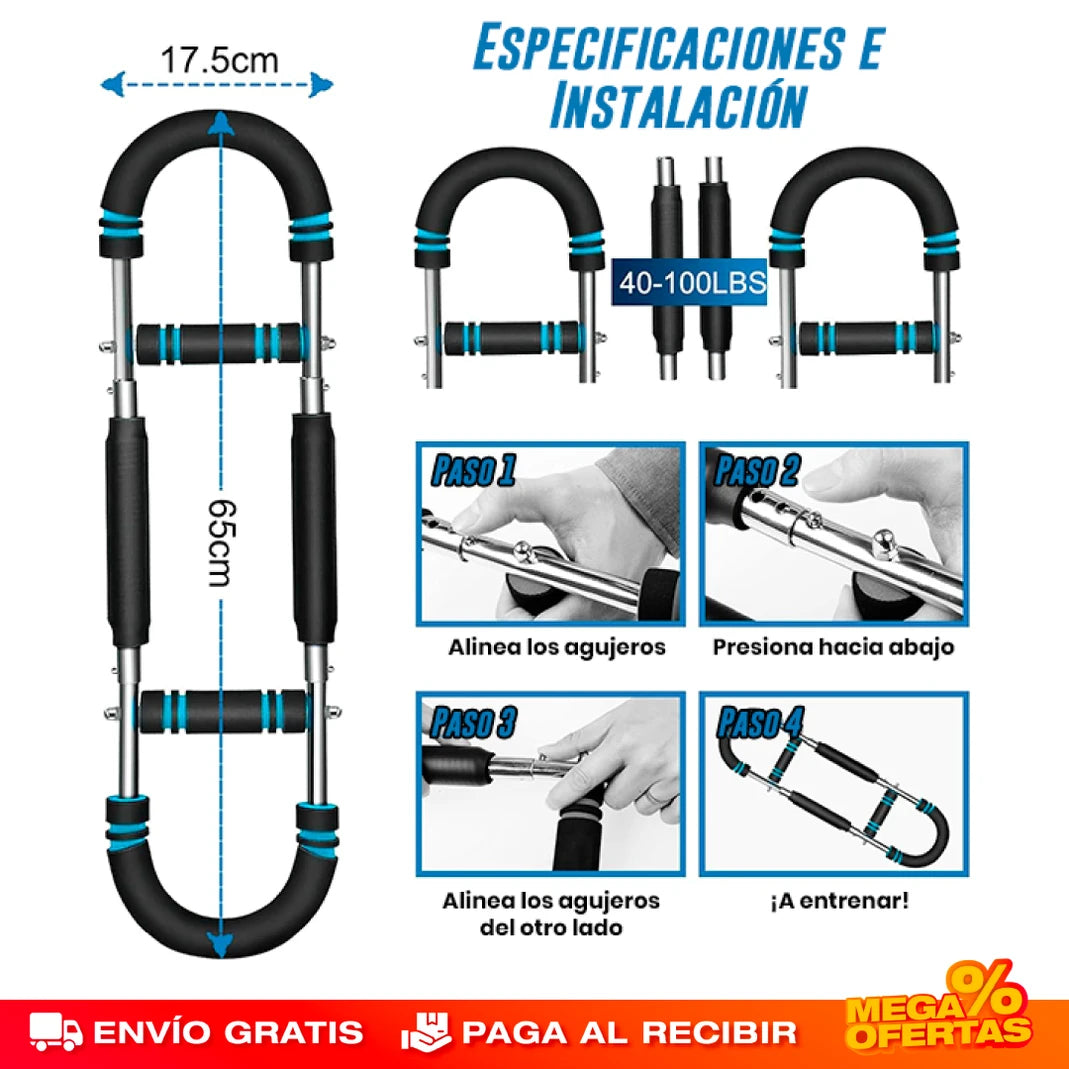 Entrenador FastFlex: Gimnasio en Casa - Imagen 16