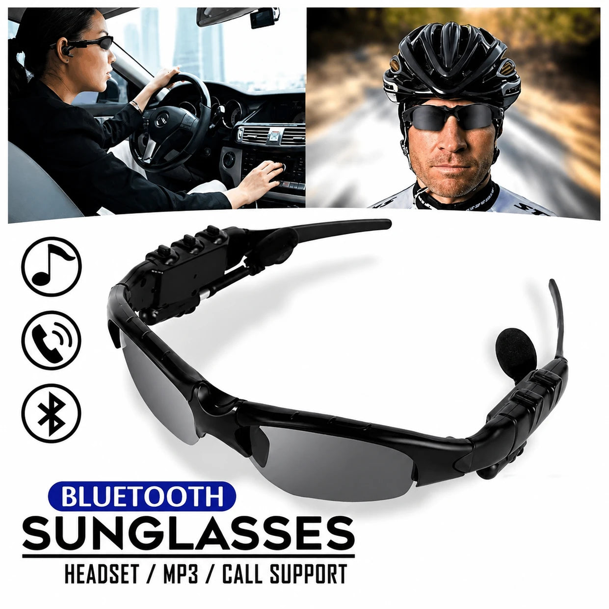 Gafas de Sol Bluetooth con Auriculares - Imagen 1