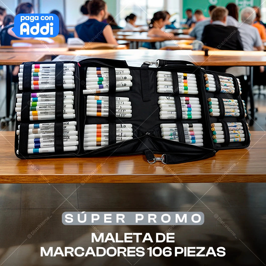 Marcadores Especiales 106 Piezas - Imagen 1