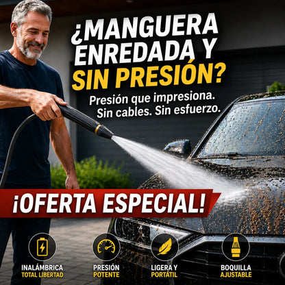 Lavadora Portátil Inalámbrica Auto - Imagen 1