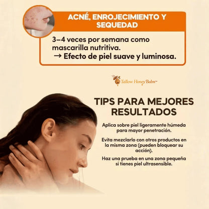 Bálsamo de Sebo y Miel Hidratación Ancestral - Imagen 3