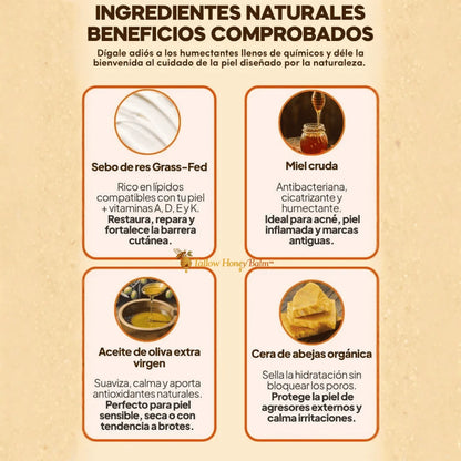 Bálsamo de Sebo y Miel Hidratación Ancestral - Imagen 4