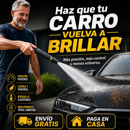 Lavadora Portátil Inalámbrica Auto - Imagen 4
