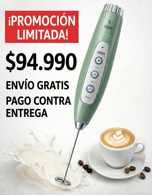 Batidor | Espumador | bateria larga vida a tu cocina - 1
