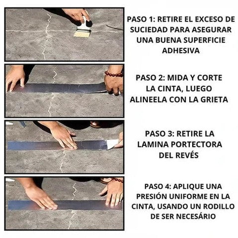 FLEX FORTE - CINTA IMPERMEABLE DE SELLADO ULTRARRESISTENTE A PRUEBA DE AGUA - 2