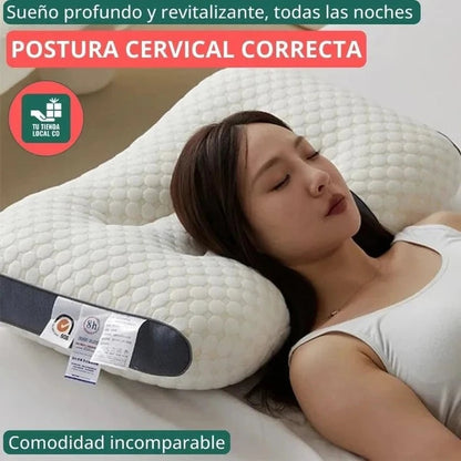 DELUXE ERGONOMIC PLUS Almohada Ortopedica 3d Con Alineación Cervical Perfecta - 2