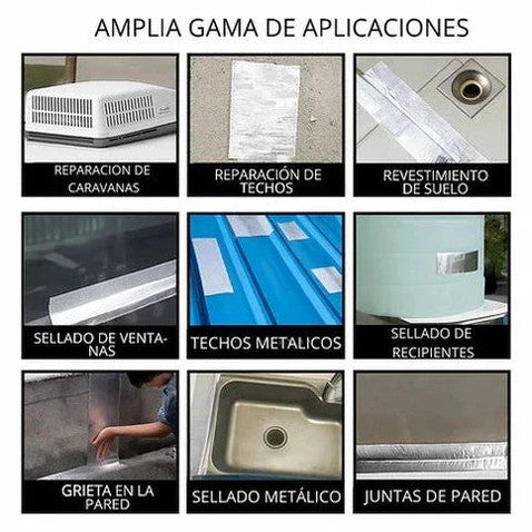 FLEX FORTE - CINTA IMPERMEABLE DE SELLADO ULTRARRESISTENTE A PRUEBA DE AGUA - 3
