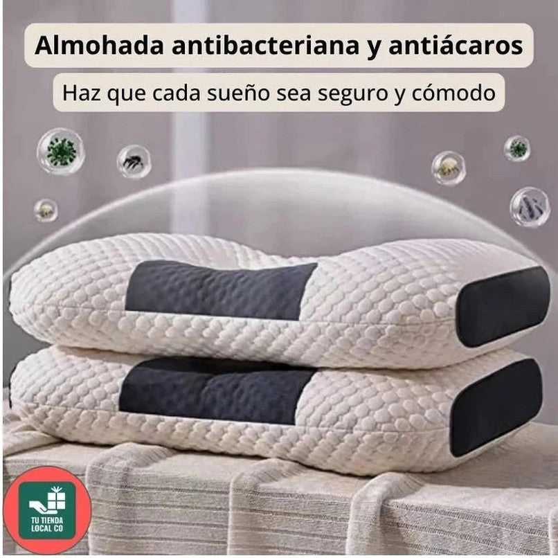 DELUXE ERGONOMIC PLUS Almohada Ortopedica 3d Con Alineación Cervical Perfecta - 7